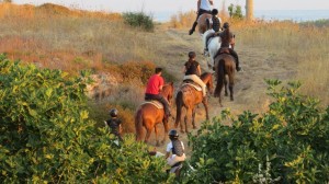 horse riding in Puglia